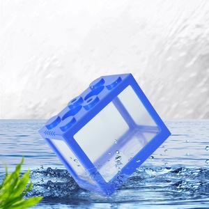 Aquário Retangular de Vidro HD Mini para Peixes Betta para Sala de Estar - Product Image 4
