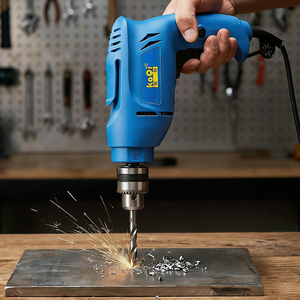 Trapano Elettrico KQ-8104 con Mandrino da 10mm, Avvitatore 480W, Velocità Variabile, Macchina per Foratura del Legno, Utensili Fai-da-Te - Product Image 2