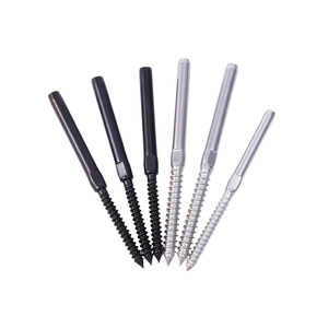 Tornillos para madera de acero inoxidable Huifeng, conectores de tornillos negros y plateados, herrajes para sujeción de madera - Product Image 5