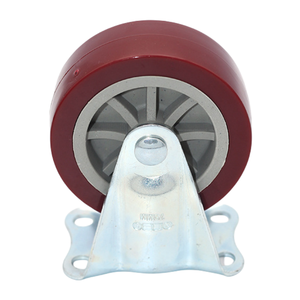 Ruedas giratorias medianas de goma de <span class=keywords><strong>25mm</strong></span>, 40mm, 50mm, ruedas giratorias de poliuretano para muebles, 1 pulgada - Product Image 3