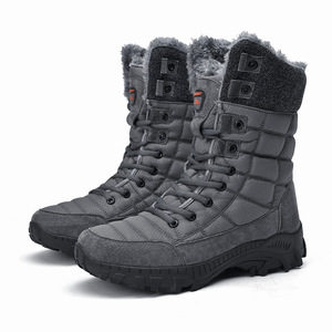 2024 nuovo popolare di grandi dimensioni scarpe <span class=keywords><strong>da</strong></span> uomo Shearling resistente all'acqua scarponi invernali <span class=keywords><strong>neve</strong></span> termica cotone pelle di pecora <span class=keywords><strong>da</strong></span> passeggio <span class=keywords><strong>per</strong></span> le ragazze - Product Image 1