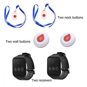 منتجات رعاية الأشخاص المسنين أو ذوي الاحتياجات الخاصة ، جهاز تقديم رعاية لاسلكي للطوارئ بجهاز النداء - Product Image 2