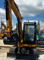 Mini-excavatrice CAT 305.5E2 d'occasion de haute qualité, 5 tonnes, à rayon de braquage compact, pour la construction, disponible à l'exportation, en stock