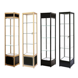 अनुकूलित प्रदर्शनी वाणिज्यिक फर्नीचर गहने प्रदर्शन खुदरा प्रकाश ग्लास प्रदर्शन कैबिनेट का नेतृत्व किया - Product Image 4