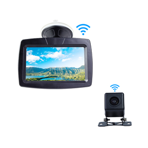 ชุดกล้องมองหลังรถยนต์แบบไร้สาย4.3นิ้ว,ระบบกล้องถอยหลังจอดรถมองเห็นตอนกลางคืนสำหรับรถยนต์รถกระบะรถตู้Suv - Product Image 2