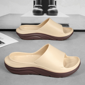 <span class=keywords><strong>Sandales</strong></span> de sport antidérapantes en EVA souple avec logo de marque personnalisé en gros pour hommes et femmes avec fonction d'augmentation de la hauteur - Product Image 3