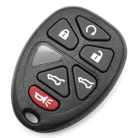 Clé de voiture à distance de remplacement de bonne qualité, 6 boutons, 315 MHz, FCCID: OUC60270 G9, télécommande pour clé de véhicule
