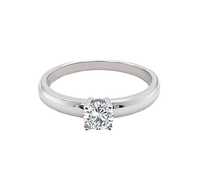 Laborgezüchtete Diamantringe HPHT CVD 1ct 2ct 3ct Diamantring 9k 10k 14k 18k Gelbgold Laborgezüchtete Diamantringe