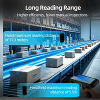 Etiquetas RFID LONVILL N-XP Ucode8 de Largo Alcance 11.3M US 10.8M EU, Etiqueta UHF Anti-Metal para Superficies Metálicas