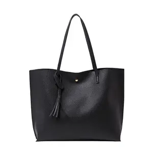 Spring And Summer New Large-Capacity Simple Tote Bag Large Bag Female Fresh Fashion Shoulder Shopping Bag