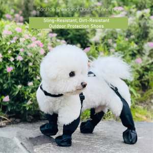 รองเท้าบูทกันฝนสำหรับสุนัขกลางแจ้งมาใหม่กันน้ำกันลื่นรองเท้าบูทสัตว์เลี้ยงกันสิ่งสกปรกสำหรับทุกฤดูกาล - Product Image 4