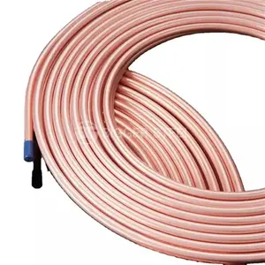 Air Conditioner 5/16 Pipe Copper Pancake Coil 15mm 1/4 aircon Insulated Cooper Pipe Price