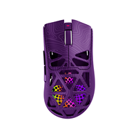 Souris de jeu sans fil RGB OEM ODM à trois modes PAW3950 [Pas d'ouverture de moule requise] avec logo personnalisé et certification FCC/CE/Rohs