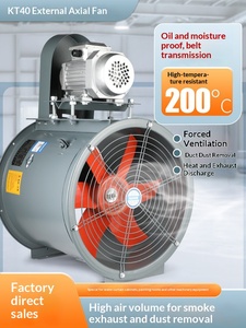 Ventilateur axial externe électrique KT40, haute efficacité, grand <span class=keywords><strong>d</strong></span>ébit <span class=keywords><strong>d</strong></span>'air, <span class=keywords><strong>extraction</strong></span> <span class=keywords><strong>de</strong></span> fumée, élimination <span class=keywords><strong>de</strong></span> la poussière, économie <span class=keywords><strong>d</strong></span>'énergie, <span class=keywords><strong>moteur</strong></span> tout en cuivre - Product Image 2