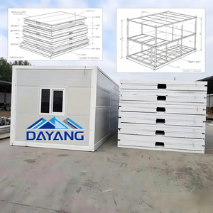 บ้านสำเร็จรูปพับได้ Dayang ขนาด 20x8 ฟุต สไตล์ฟาร์มเฮาส์ ราคาคุ้มค่า เหมาะสำหรับใช้เป็นสำนักงานและบ้านพักตากอากาศ มีขายในแคลิฟอร์เนีย - Product Image 3
