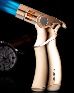 Pistola de encendedor de cuatro antorchas moderna, espray a prueba de viento para barbacoa y cigarros, conveniente para uso diario - Product Image 3