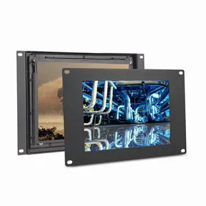 Carcaça de metal 9.7 polegadas 1024*768 lcd tela aberta quadro industrial monitor