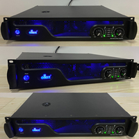 Amplificateur Paulkitson X7000 Classe TD Amplificateur de puissance en métal 2x1000W Équipement sonore professionnel