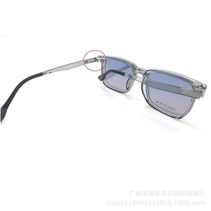 Lunettes de soleil TR à monture carrée rabattable, lunettes de conduite pour hommes et femmes, compatibles avec les verres de myopie TJ2191 - Product Image 2