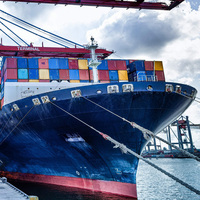 Service d'expédition de fret international LCL/FCL Expédition maritime de la Chine aux États-Unis livraison porte à porte