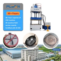 Presse hydraulique à quatre colonnes avec servomoteur pour l'embossage de plaques d'immatriculation et d'acier, haute productivité