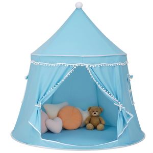 Easy Setup & Indoor Outdoor Game Portable Children Yurt <b>Tents</b> <b>Play</b> <b>Tent</b> for Toddler and Kids - Product Image 1