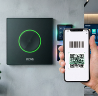 Escáner de Códigos QR Metálico Ultrafino WCMI de 7 mm, Lector RFID NFC de 13.56 MHz para Control de Acceso