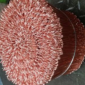 Alambre de Amarre de Doble Bucle Recubierto de Cobre y Recocido de 1.1mm/1.2mm 12cm/14cm/16cm/18cm Q195 - Product Image 2