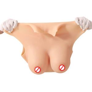 Pechos de silicona artificiales, placa de Drag Queen, forma de pecho de silicona enorme, Copa H, pechos falsos para travesti Transexual - Product Image 3