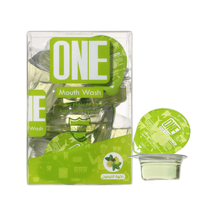 ONE Offre Spéciale : Bain de bouche en gelée 15 ml, saveur thé vert douce, sans sucre, sans alcool, nettoyage doux, soin buccal portable, 20 gobelets - Product Image 1