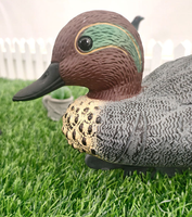 Décoy de chasse au canard réaliste en plastique, canard colvert, canard flottant pour l'extérieur