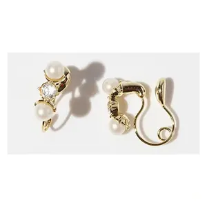 Elegant Pearl Accessories Fashion Jewelry Bulk Women's Earrings