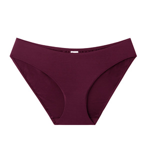 Tanga de Seda de Hielo de Color Sólido, de Tiro Bajo, Cómoda, Transpirable, Sin Costuras, Elástica, Ajustada a la Cadera, Cintura Personalizada, Alta Calidad - Product Image 3