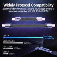 OEM كابل USB FPC 40Gbps W PD 8K HD شاشة لأجهزة الكمبيوتر المحمولة Thunderbolt