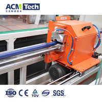 Ligne de production de tuyaux PPR à trois couches, machine d'extrusion haute vitesse pour les systèmes de plomberie et de chauffage