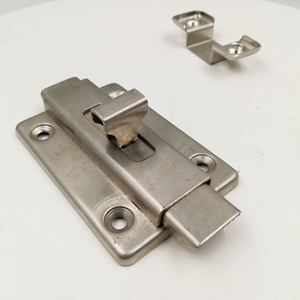 KEYI quincaillerie en acier inoxydable 3 pouces, boulon de <span class=keywords><strong>porte</strong></span> affleurant <span class=keywords><strong>loquet</strong></span> de <span class=keywords><strong>porte</strong></span> de toilette - Product Image 3