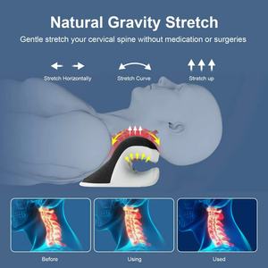 Nouveau design – Dispositif de traction cervicale, coussin de massage pour le cou et les épaules, soulagement des douleurs cervicales - Product Image 4