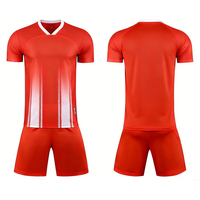 Seragam Olahraga Kustom Jersey Sepak Bola Dengan Logo, Nama Tim & Nomor, Bahan Bernapas & Desain Trendi Untuk Pemain