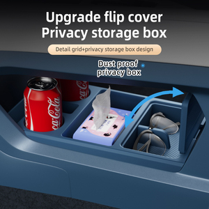 Organizador de Almacenamiento para Consola Central, para JiKe, Detrás de la Pantalla Táctil, para el Tablero, Caja de Almacenamiento para Automóvil - Product Image 5