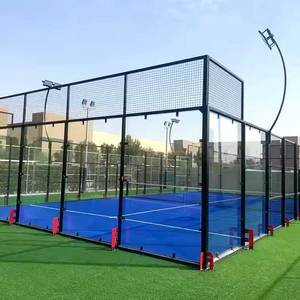 Cancha <span class=keywords><strong>De</strong></span> <span class=keywords><strong>Padel</strong></span> <span class=keywords><strong>De</strong></span> La Mejor Venta Cancha <span class=keywords><strong>De</strong></span> <span class=keywords><strong>Padel</strong></span> Panorámica Con Techo - Product Image 1