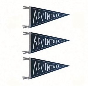 Professional Customizable Digital Printing University Felt Triangle <b>Banners</b> Portable Waterproof Eco-Friendly - Product Image 4