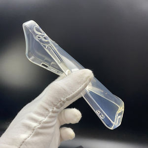 Pour iPhone 12 Shell De Téléphone Couverture De Téléphone Mobile 2mm Transparent Souple TPU Résistant Aux Chutes - Product Image 3