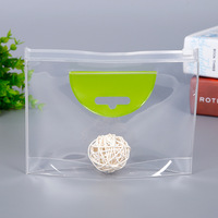 Petit sac à bijoux personnalisé Offre Spéciale curseur sacs en plastique PVC pour l'emballage de bijoux sac à fermeture éclair de luxe mini pochette givrée