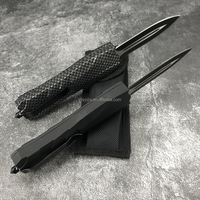 Couteau de camping, outil EDC, couteau de survie et de chasse, manche en plastique ABS, couteau multifonctionnel pour extérieur