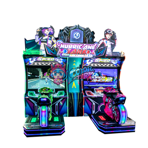 Console de jeu de course de moto urbaine 2 joueurs et machine d'arcade à monnayeur, les meilleures ventes - Product Image 4