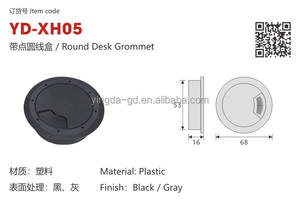 Joints de <span class=keywords><strong>brosse</strong></span> d'entrée de câble de meuble Bande à œillets muraux Table à œillets carrés - Product Image 6