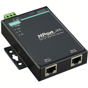 Servidor de Dispositivos Seriales Moxa NPort 5210, Puertos Ethernet 10/100M, RS-232, Módulo Ethernet Industrial, Módulo I/O Ethernet Industrial - Product Image 2