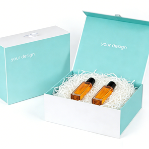 กล่องบรรจุภัณฑ์ความงามสุดหรู กล่องกระดาษแข็งพับได้แบบแม่เหล็ก สำหรับชุดผลิตภัณฑ์ดูแลผิวและชุดของขวัญพรีเมียม - Product Image 2