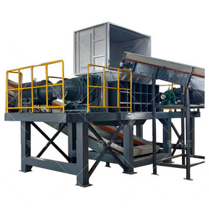 Nhiệm vụ nặng nề cho đa năng SINH KHỐI rơm Shredder đôi trục gạo rơm Shredder máy - Product Image 2