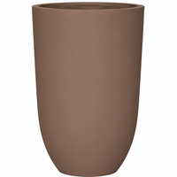 Pot de plante en ciment haut, pour intérieur/extérieur, avec trous de drainage, écologique, léger, durable, haute résistance, incassable, design moderne